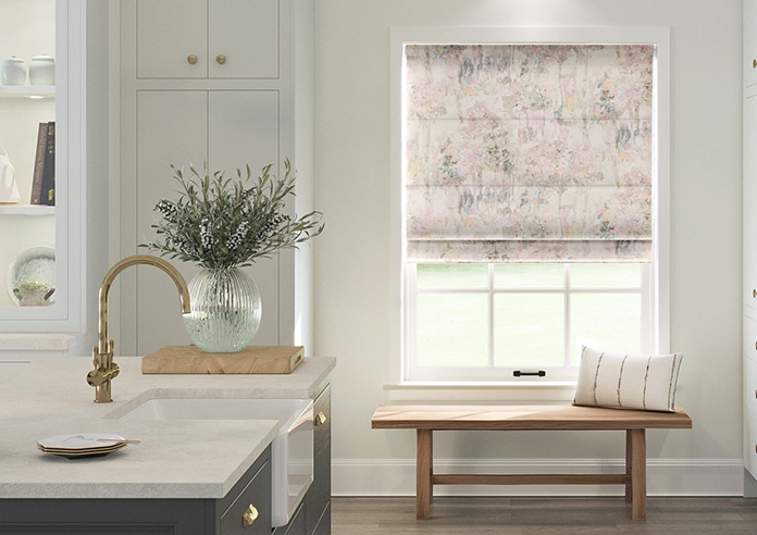 Camden, Blush - Roman Blind - Image 3